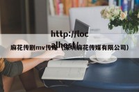 麻花传剧mv传媒（深圳麻花传媒有限公司）